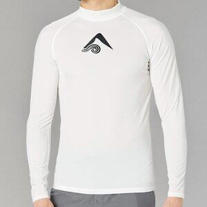 Kanu Surf Platinum Rashguard UPF 50+ Sun Protection Long Sleeve Swim Shirt XXL